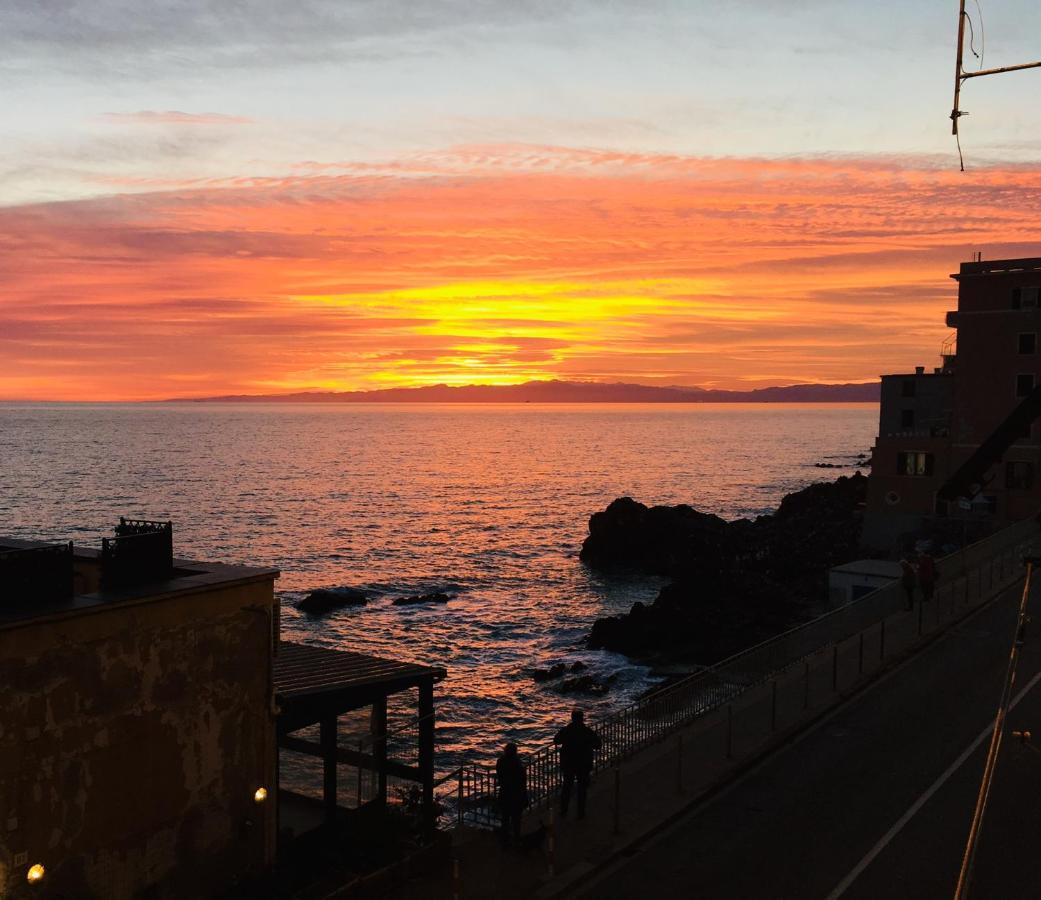 Romantic Sea View Flat in Genova Nervi Exterior foto