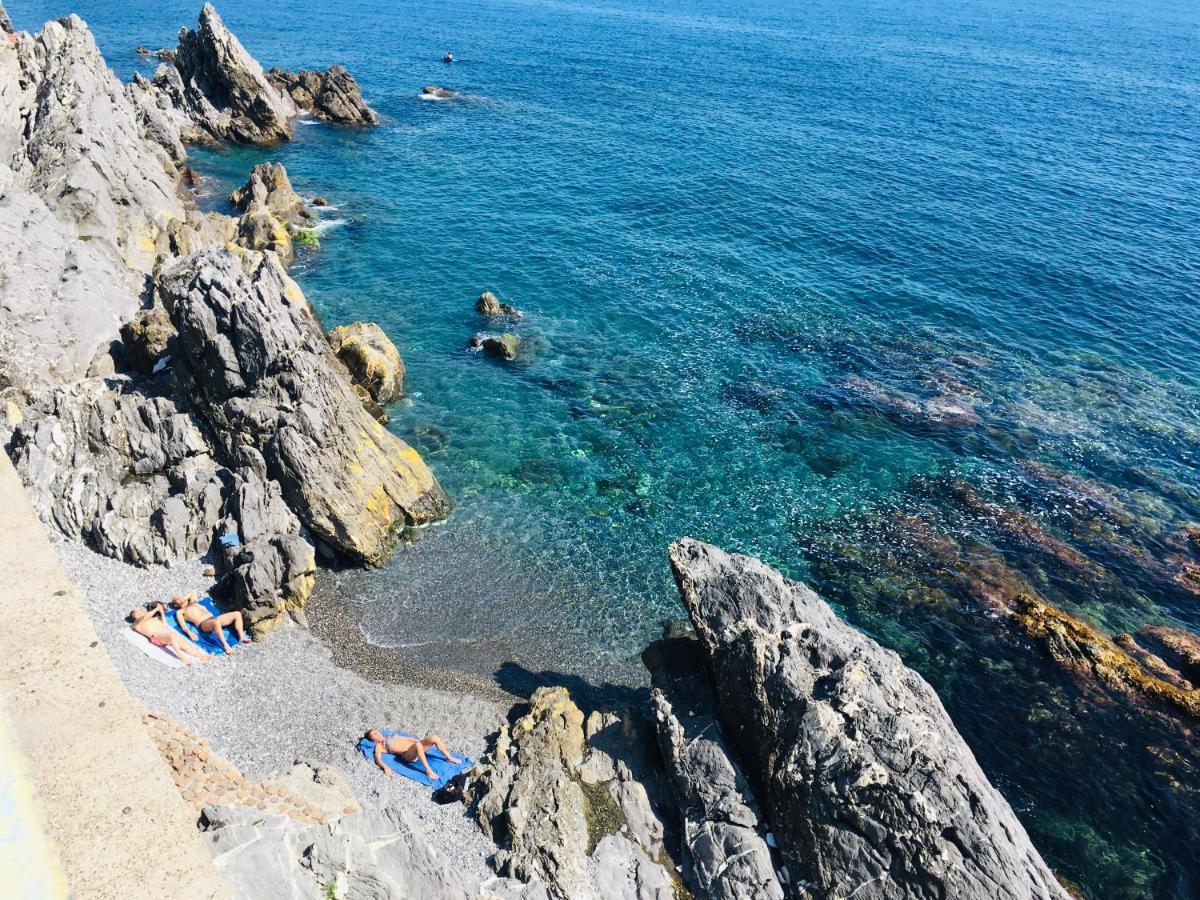 Romantic Sea View Flat in Genova Nervi Exterior foto