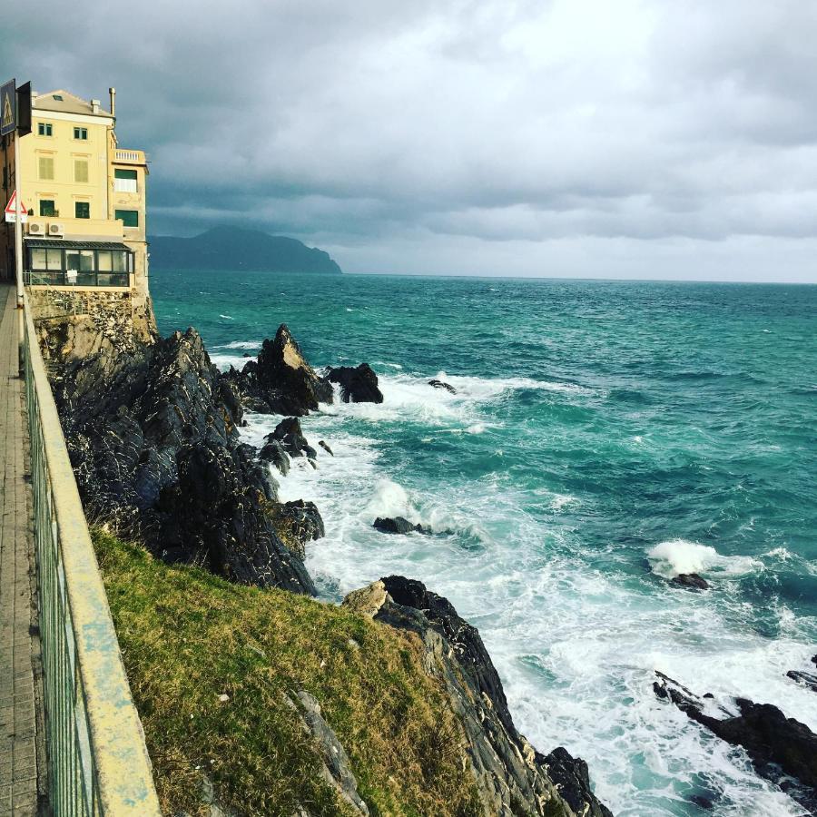 Romantic Sea View Flat in Genova Nervi Exterior foto