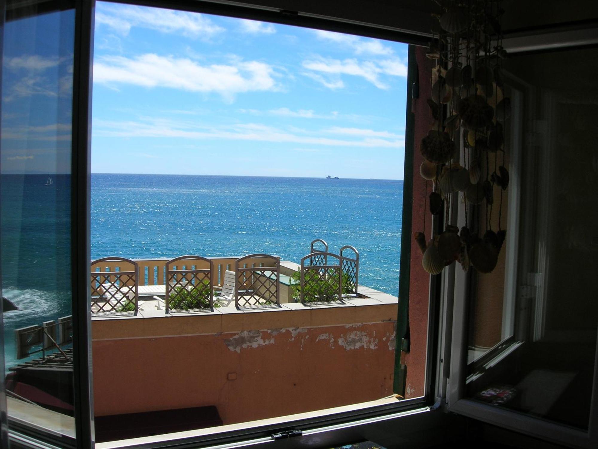 Romantic Sea View Flat in Genova Nervi Exterior foto